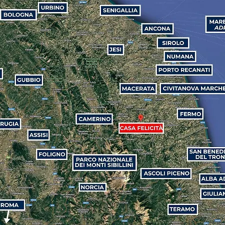 וילה Casa Felicita 8 By Marche